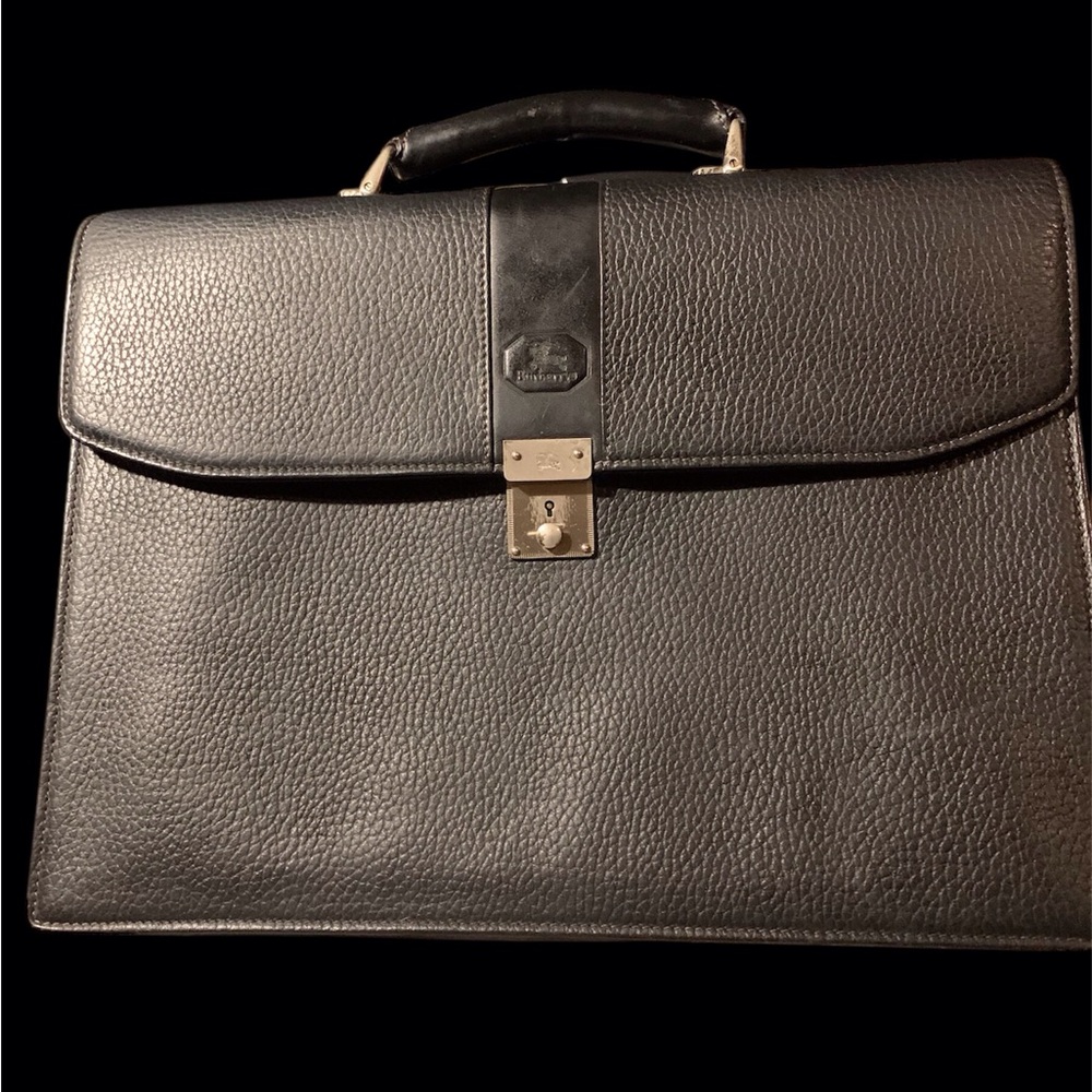 BURBERRY Briefcase - Unisex, EUC